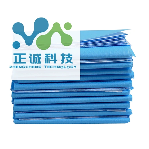 PE Film Backed Absorbent Pad – Waterproof Medical Underpad for Healthcare & 